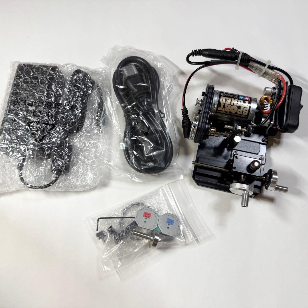 ミニ四駆 汐見板金タイヤセッターPremium1 ビットアーム　防塵ケースセット