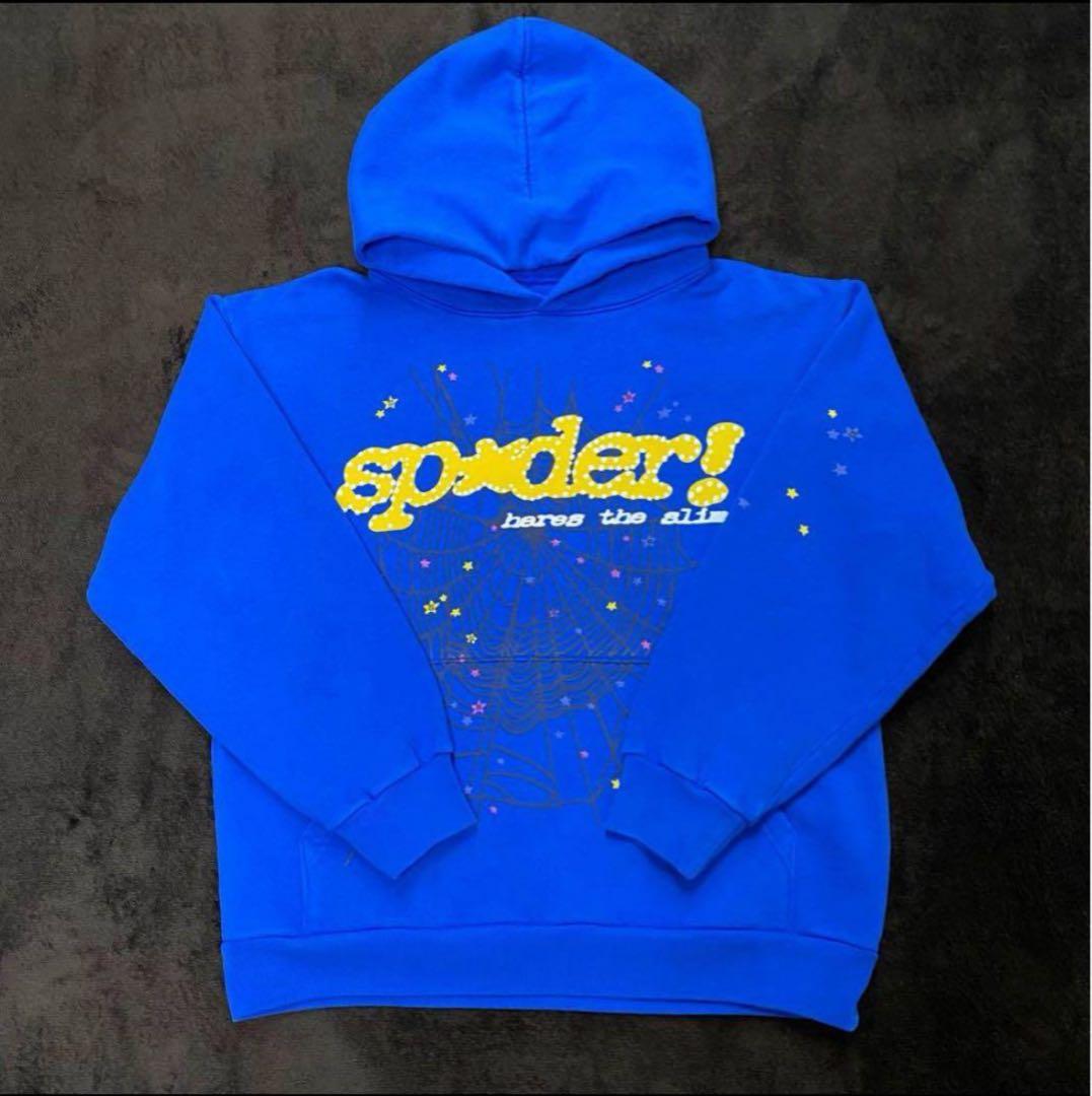 あ*様 Sp5der TC Hoodie スパイダー パーカー M正規品