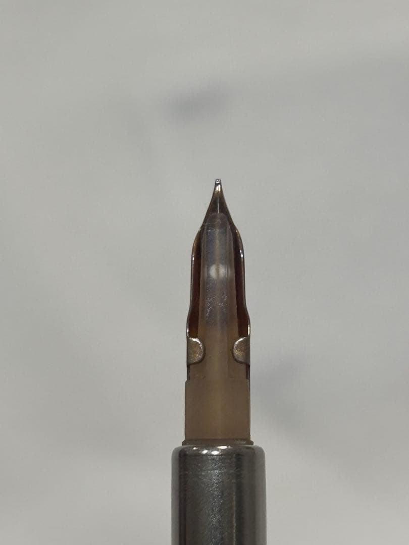 <希少> '70s新品PILOT ノック式万年筆　14K-585キャップレス