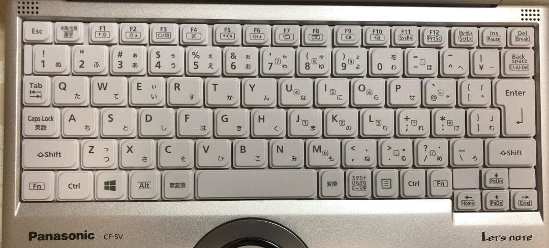 Panasonic Let's note CF-SV シルバー