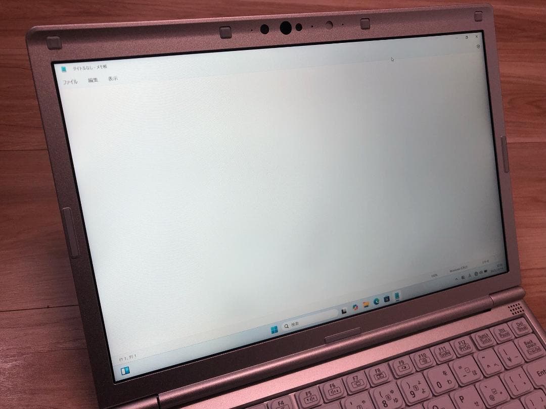 Panasonic Let's note CF-SV シルバー