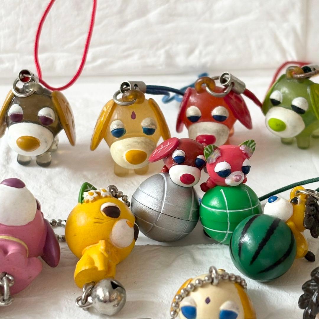 激レア　お茶犬　ストラップ　キーホルダー　当時物　平成レトロ　まとめ売り　大量