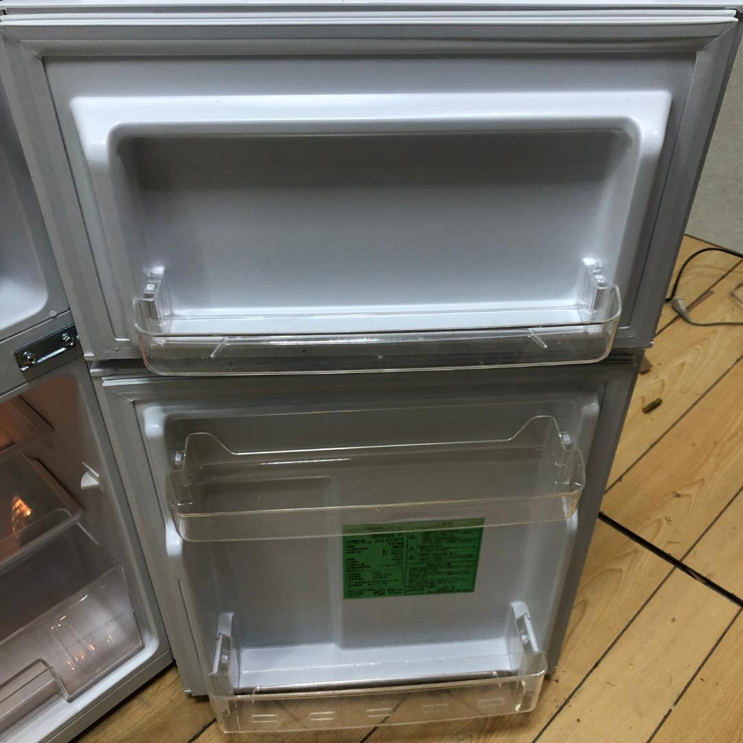 送料無料【美品 冷蔵庫 ヤマダ 2022年YRZ-C09H1 250806-8