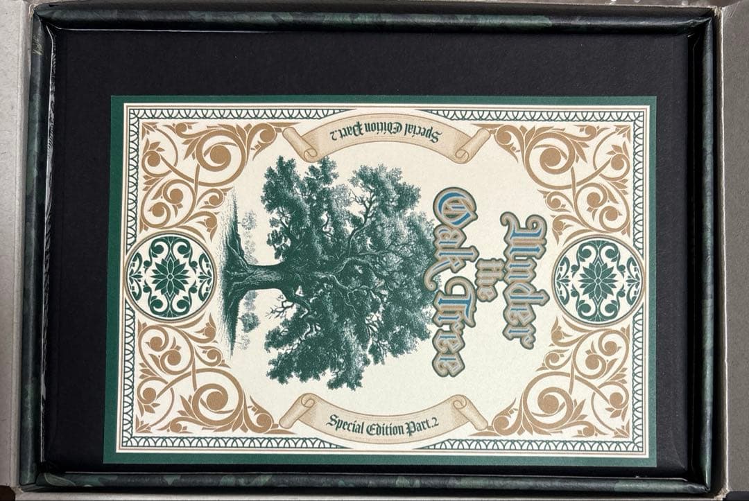 オークの樹の下 Under the Oak tree 韓国 限定版 小説 第2部