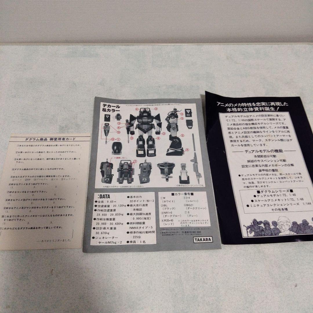 太陽の牙ダグラム　1/72 COMBAT　ARMOR