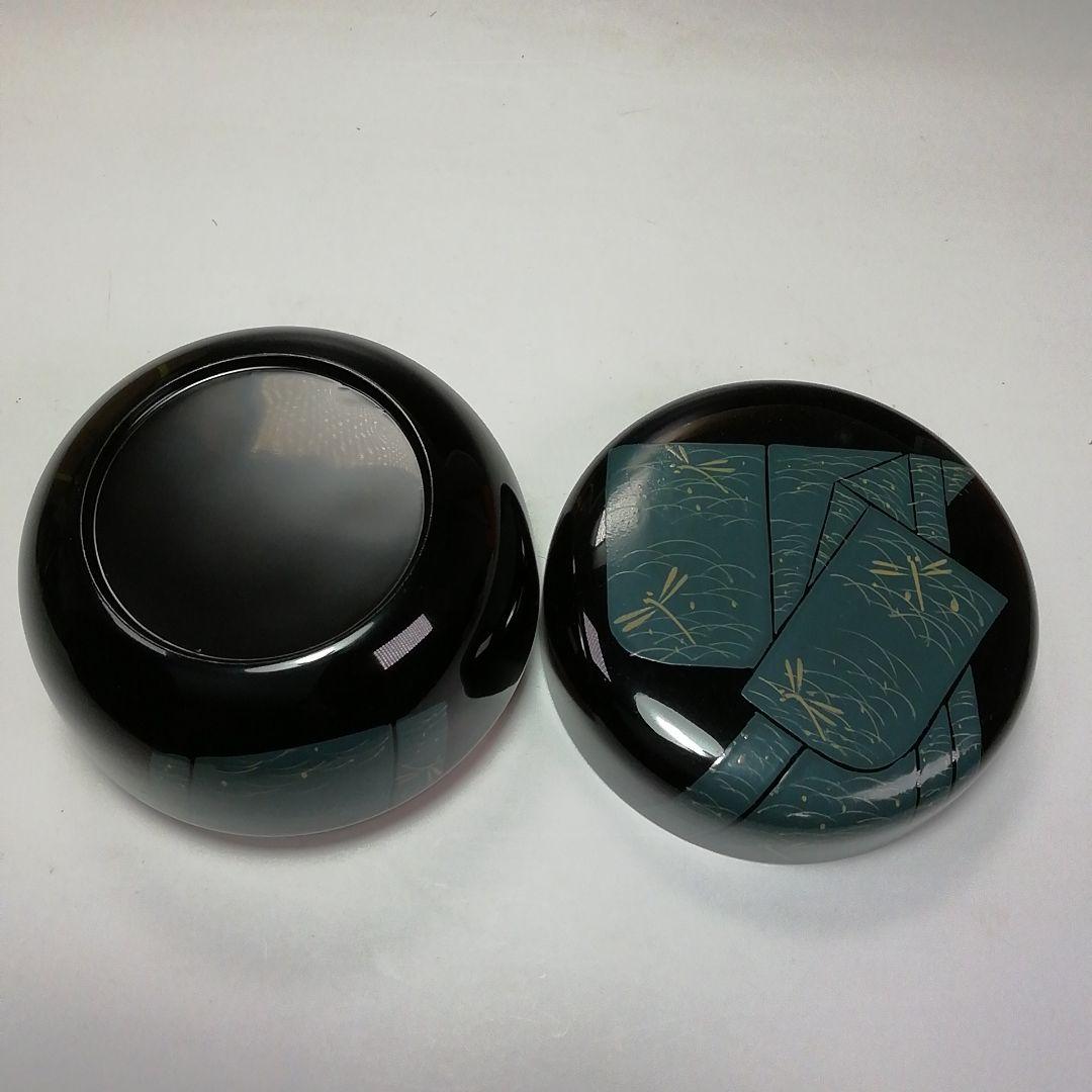 Ｓ６０５　棗　『即中斎好　誰ヶ袖蒔絵』『四季棗』『塗師　中村湖彩作』共箱　茶道具