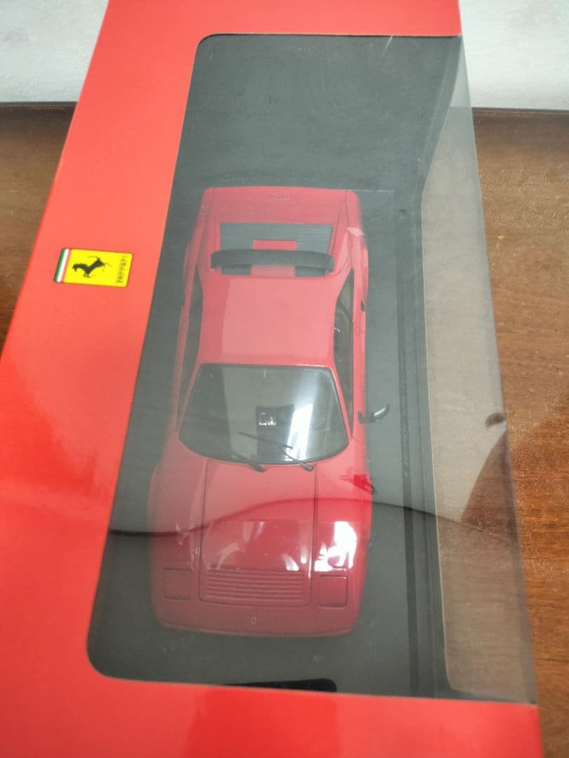 京商1/18フェラーリ328GＴＢ（1988）レッド