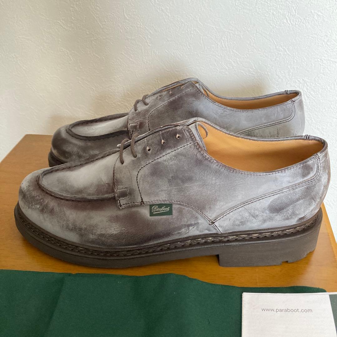 未使用 PARABOOT CHAMBORD SHOES UK9.5/28cm本革