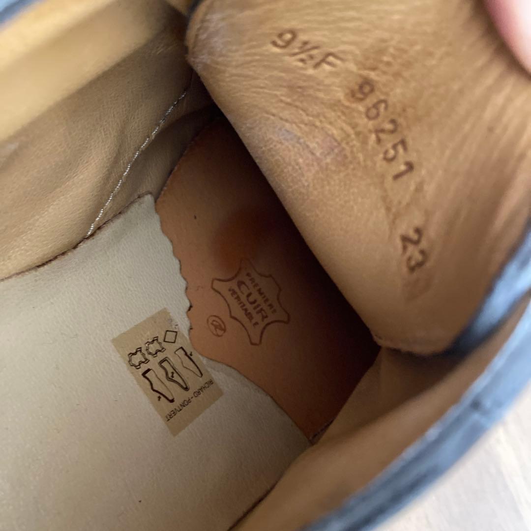 未使用 PARABOOT CHAMBORD SHOES UK9.5/28cm本革