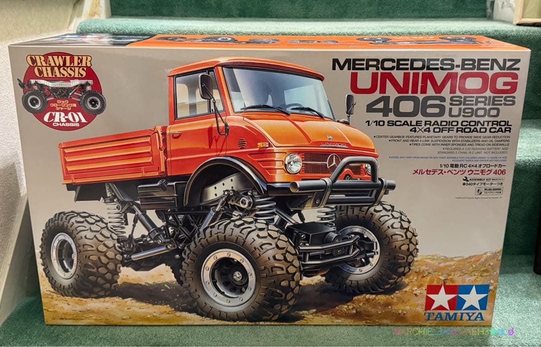 値下げ中★未組み立て★タミヤ★メルセデス・ベンツ ウニモグ406 CR-01