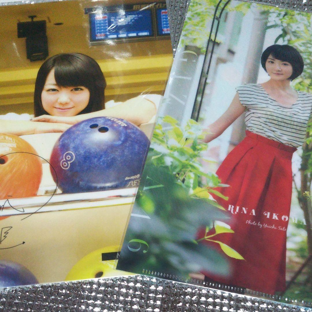 AKB48 峯岸みなみ下敷き 生駒里奈ファイル