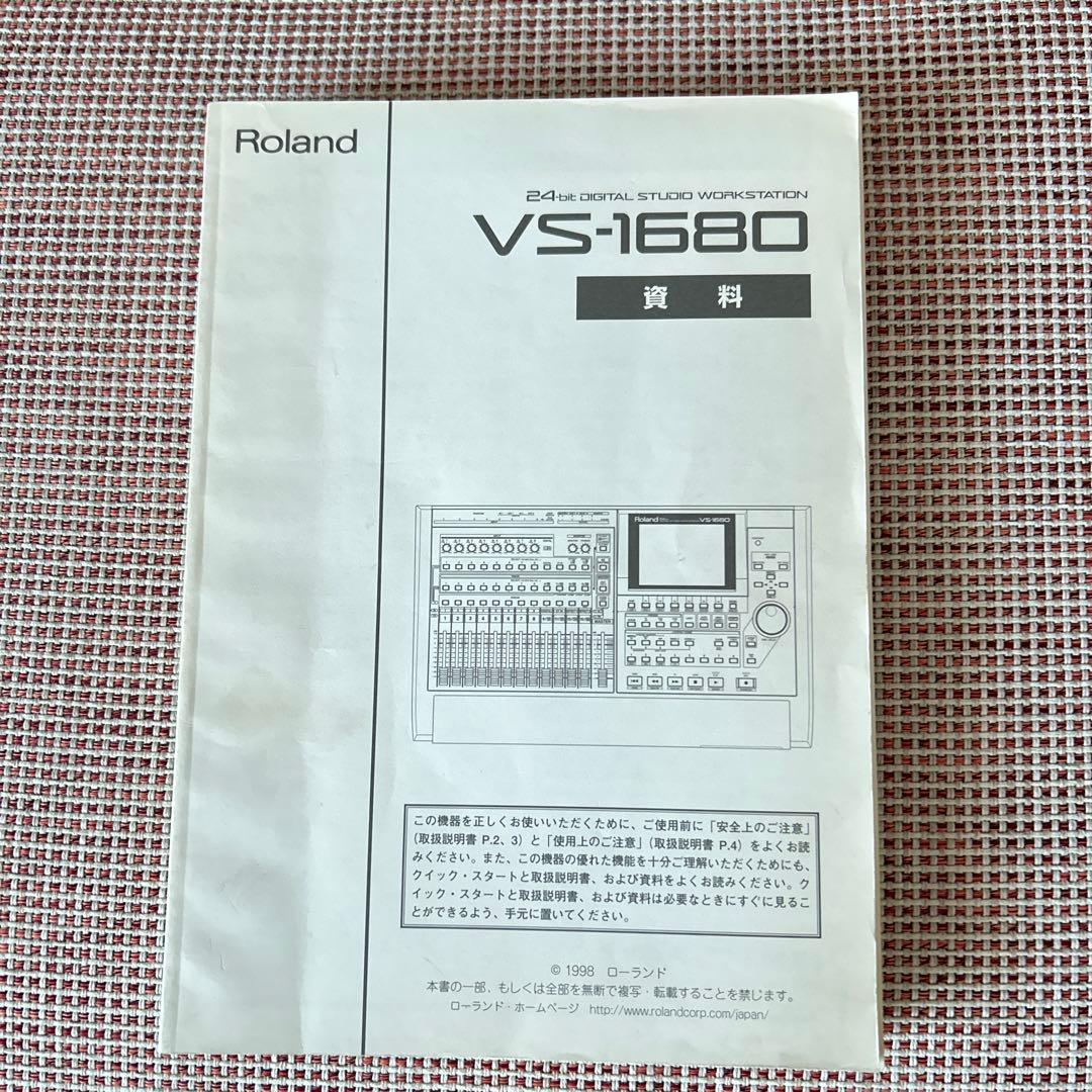 ジャンク扱い　Roland VS-1680 MTR マルチトラックレコーダー