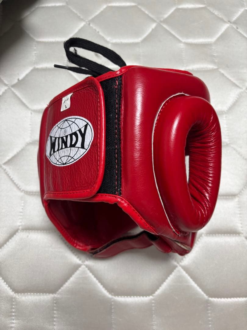 WINDY ヘッドギア　赤　レッド　Lサイズ