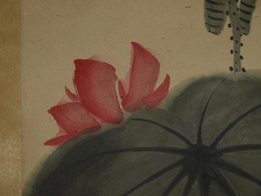 中国明時代の掛軸　作 激安骨董品　肉筆保証　博物館保管品 BD165A10-3