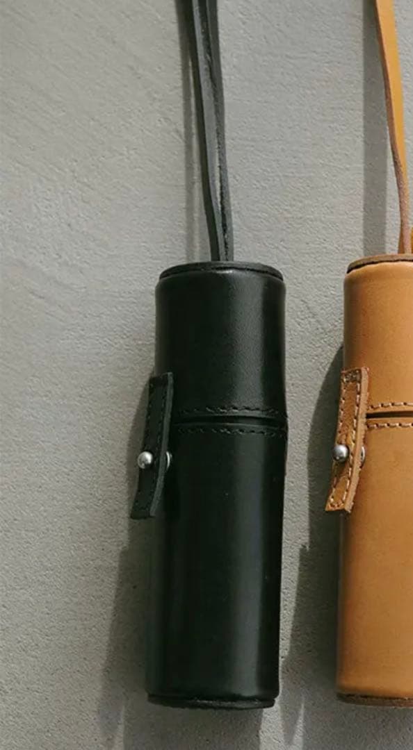 【タグ付き　新品未使用】ETRE TOKYO タンドレザーリップケース ブラック