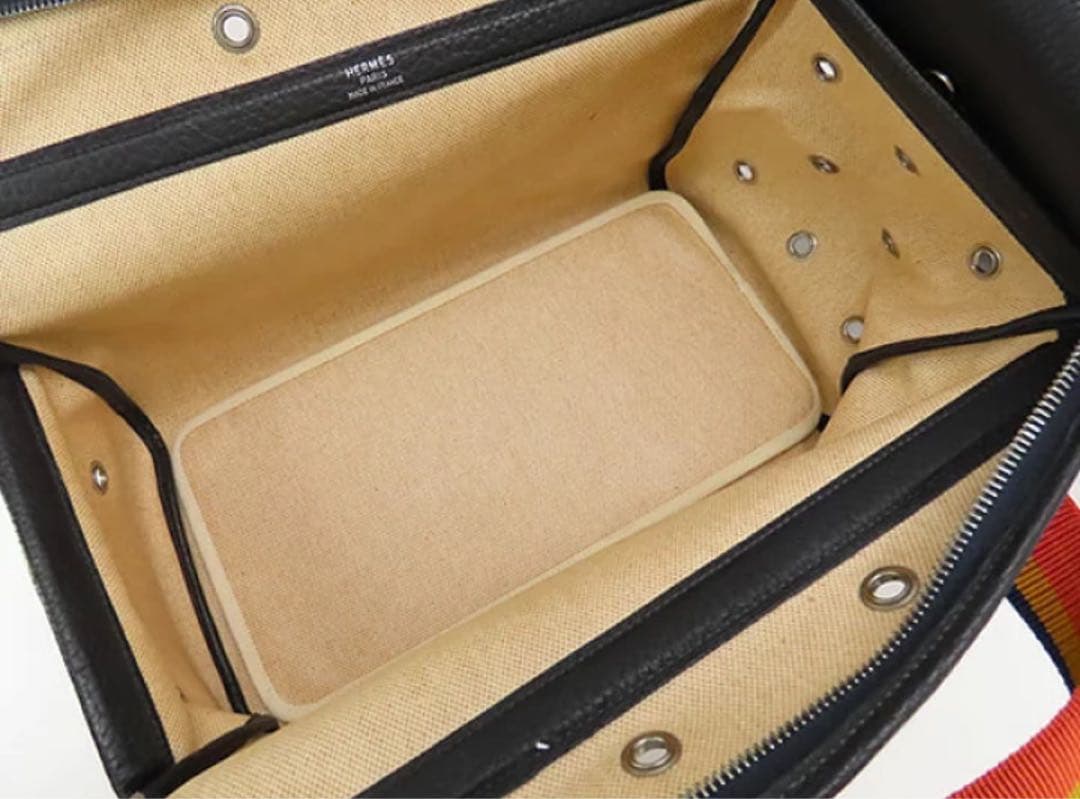 お値下げ中！！美品　HERMES　ドッグキャリーバッグ