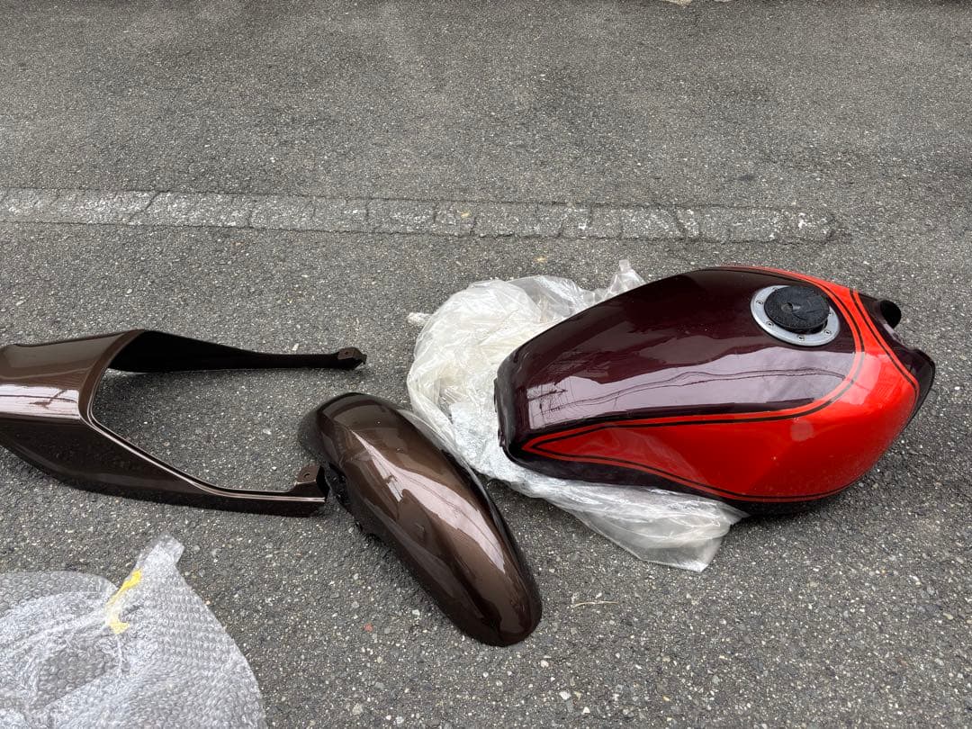 ゼファー400 タンク　フェンダー　テール　外装セット