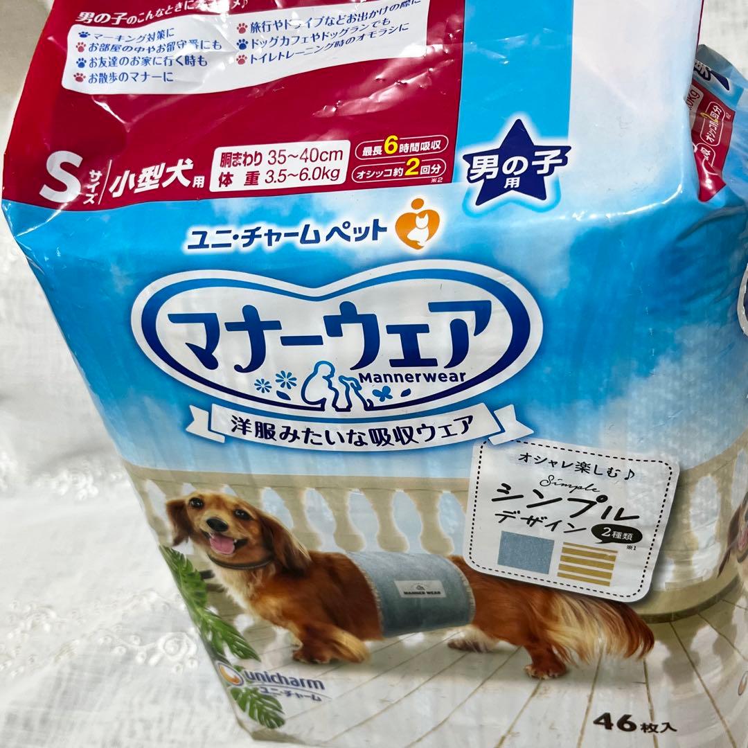 マナーウェア　小型犬　男の子用　Sサイズ