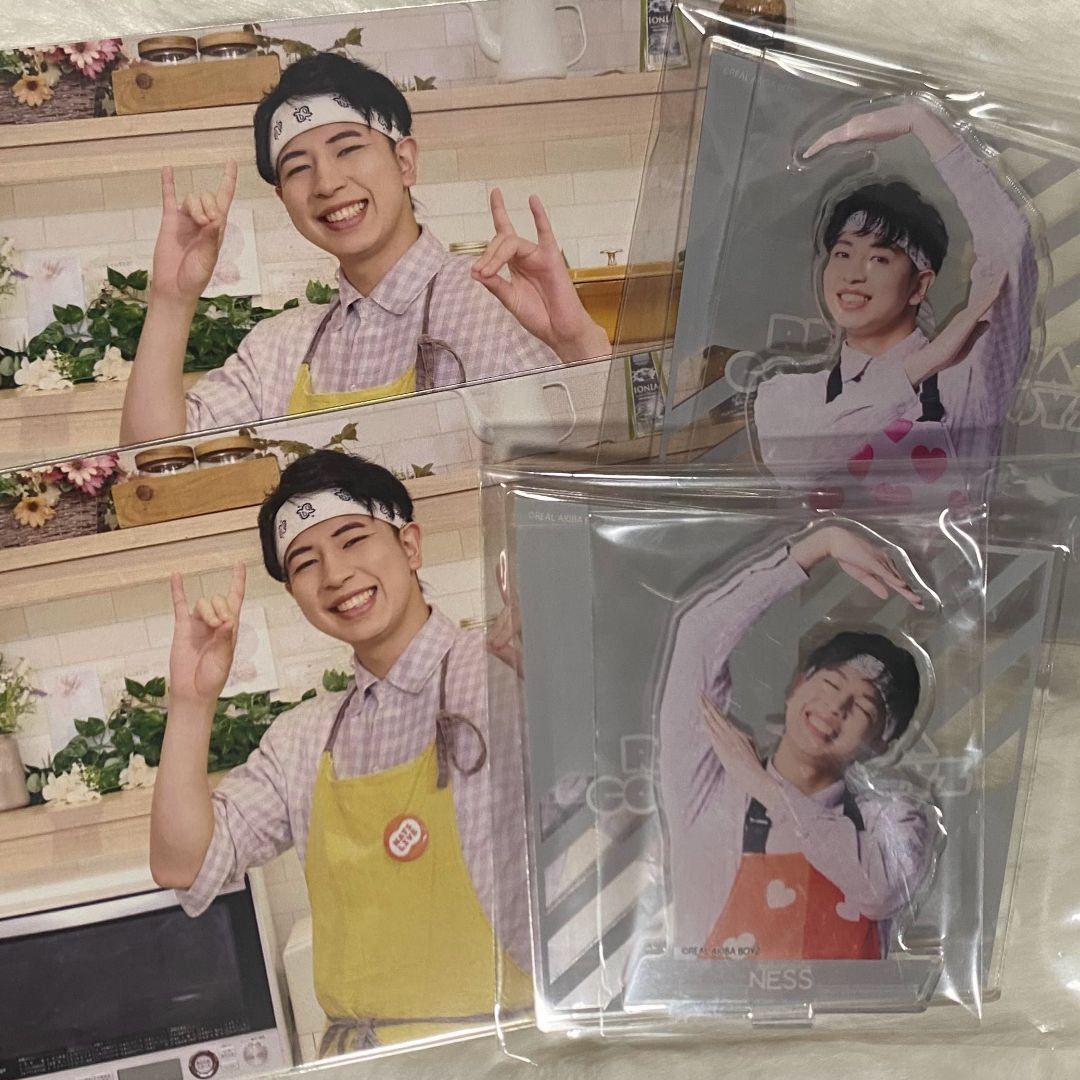 リアルアキバボーイズ ネス アクリルコースターセット