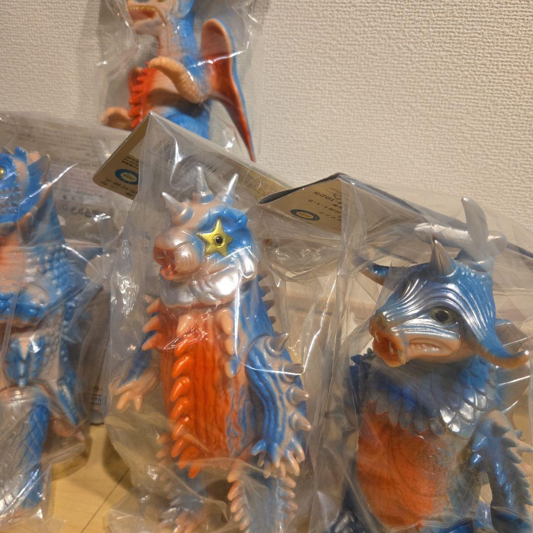 ブルマァク　怪獣 5体セット　カタログカラー