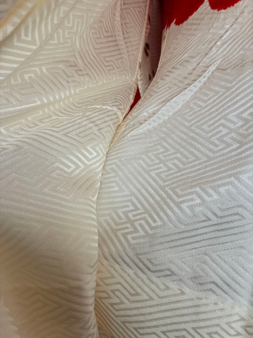 専用【逸品】藤娘きぬたや　総絞り　振袖　藤色　裄68 長襦袢　刺繍半襟付き