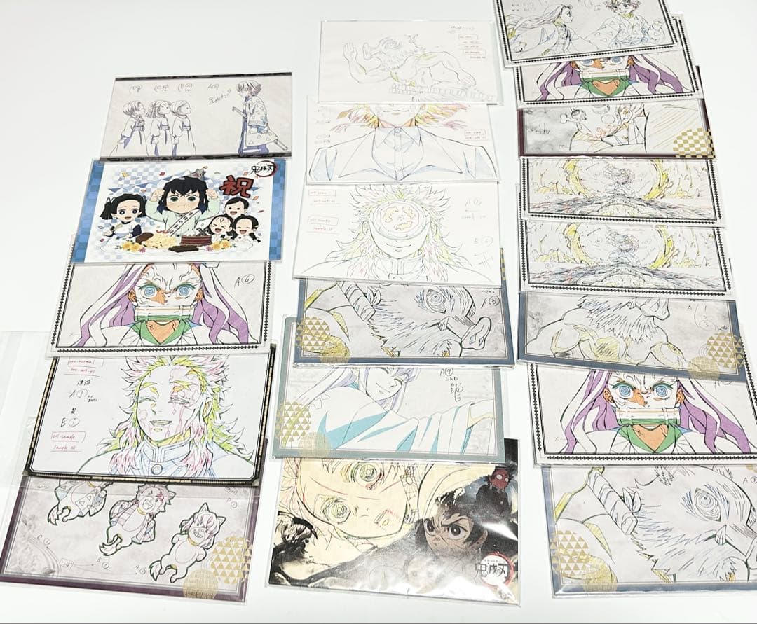 鬼滅の刃 原画ポストカード まとめ売り