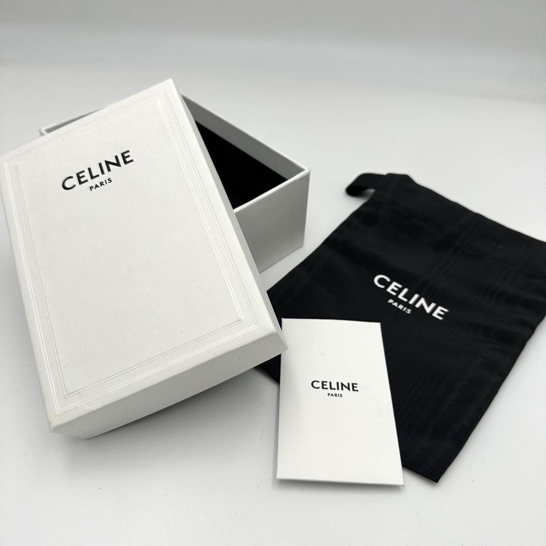 極美品/付属品完備✨セリーヌ スモール トリフォールドウォレット16 セーズ 茶