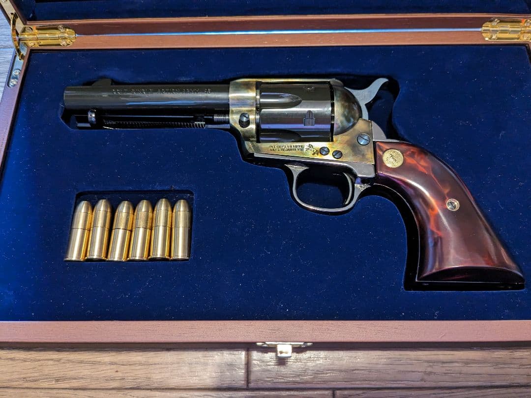 パ*★様 ハートフォード SAA シングルアクションアーミー メッキケースハード