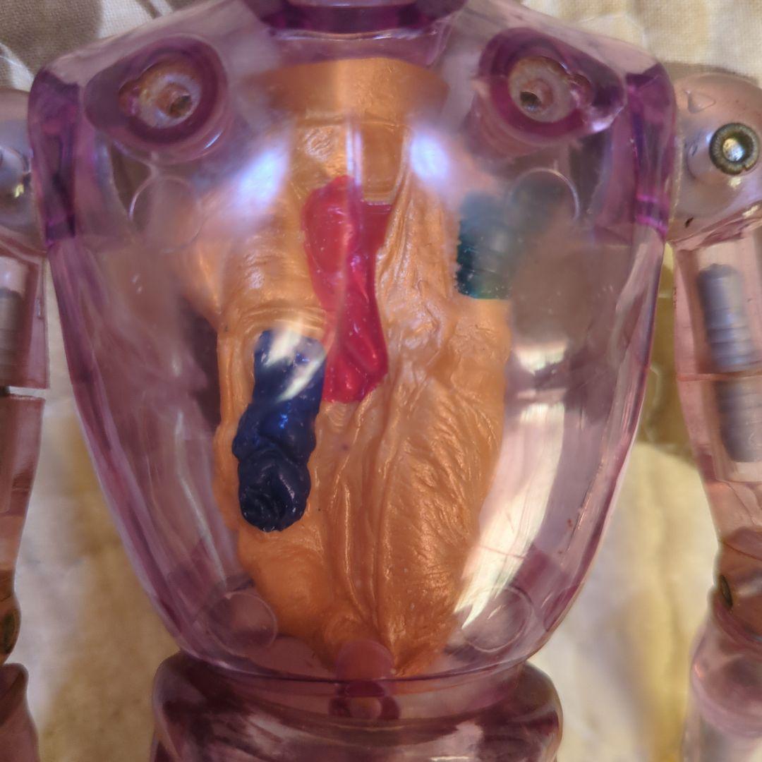 変身サイボーグ1号、キングワルダー1世 パープル 当時物