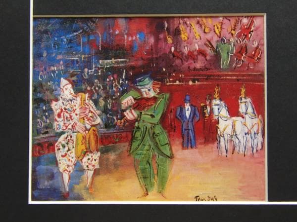 Jean Dufy、SCENE DE CIRQUE、海外版超希少レゾネ