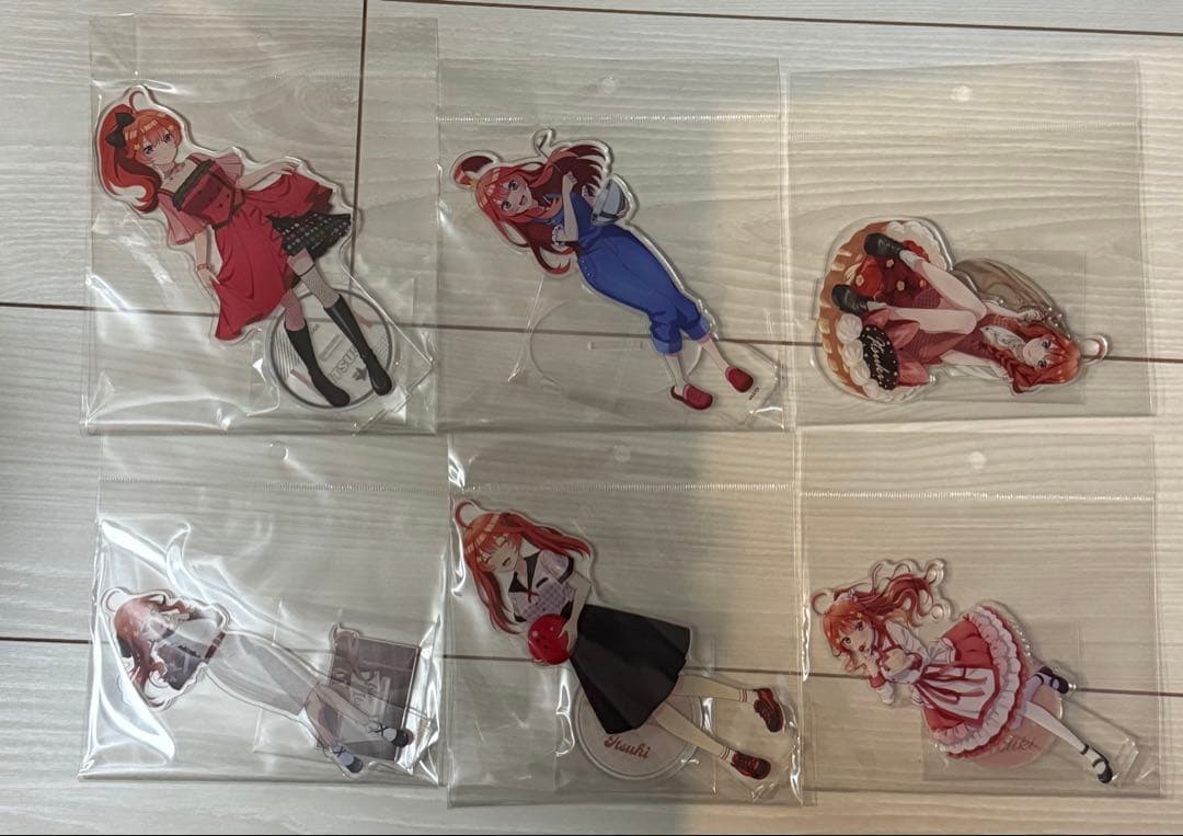 五等分の花嫁　中野五月グッズ　まとめ売り　アクリルスタンド等