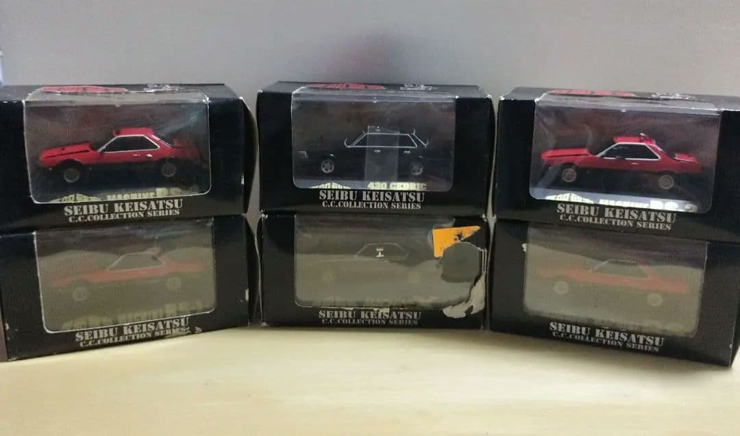 西部警察 c.c.コレクションシリーズNo.2.4.5.6.9.12の6台セット