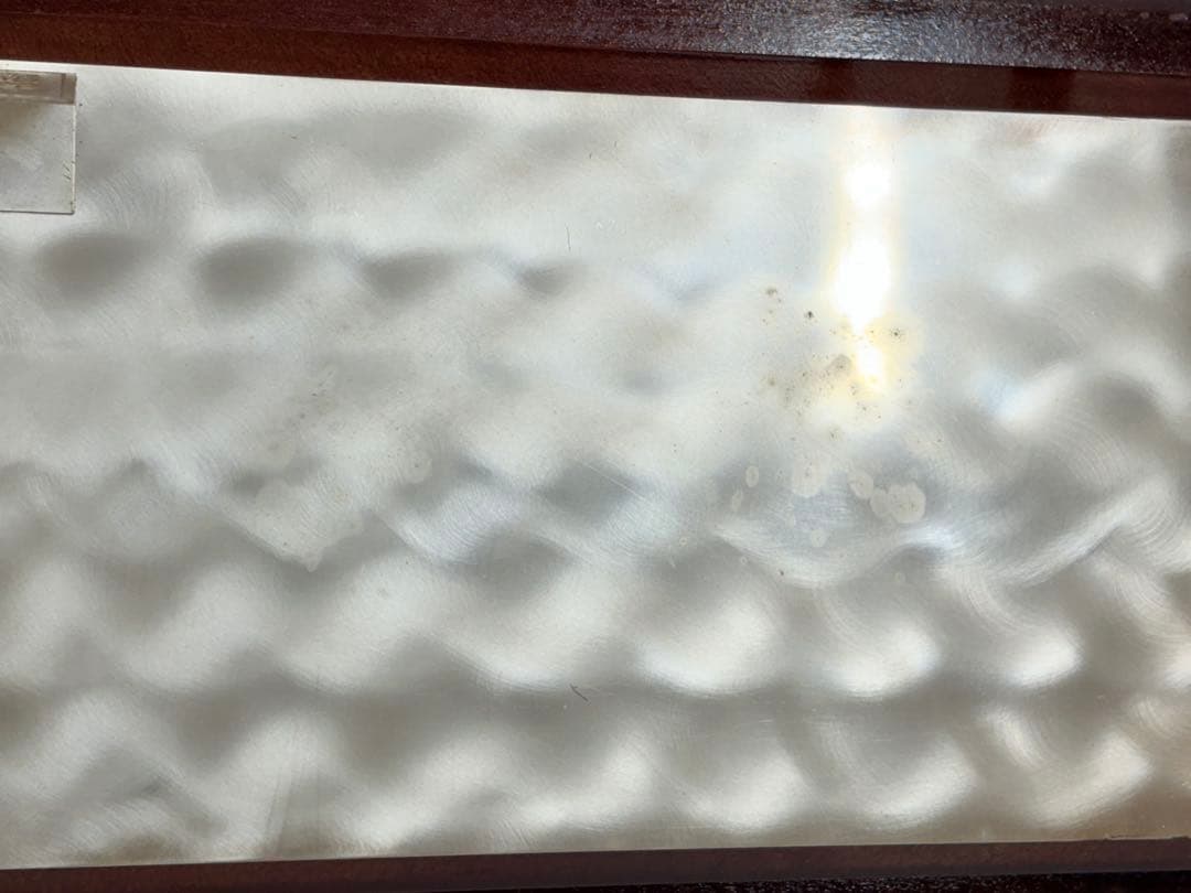 銀製　鴛鴦 オシドリ　ガラス製 置物 ケース入り