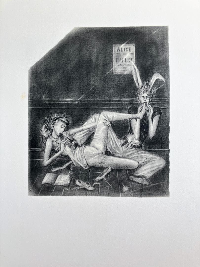 金子国義　金子國義版画集　アリスの夢 25作品フルセット　サイン入り 角川書店