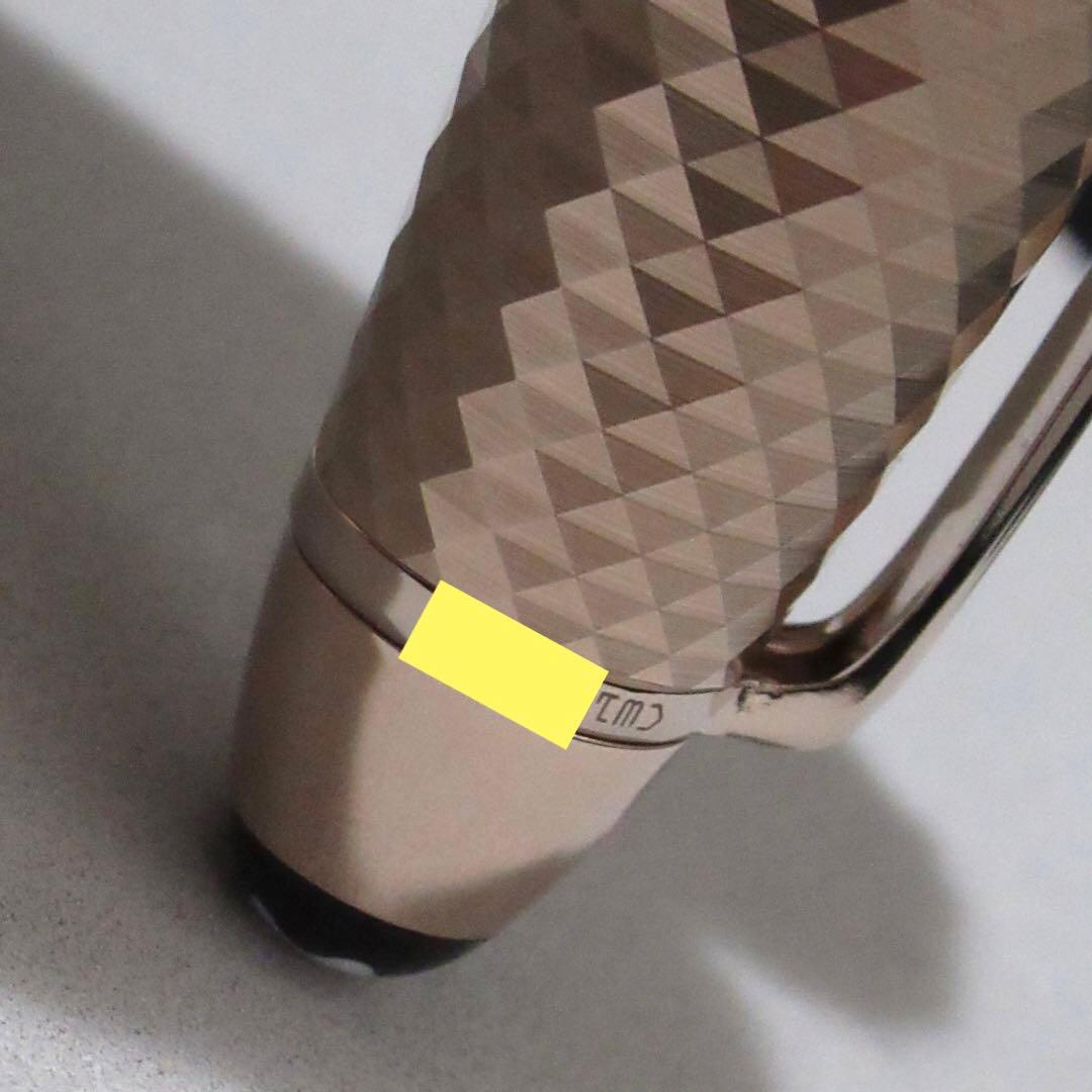 モンブラン 万年筆 146 ジオメトリックディメンション ドゥエ 105984