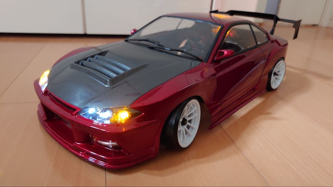 風間オートS15シルビアボディのみスーパーマリオ