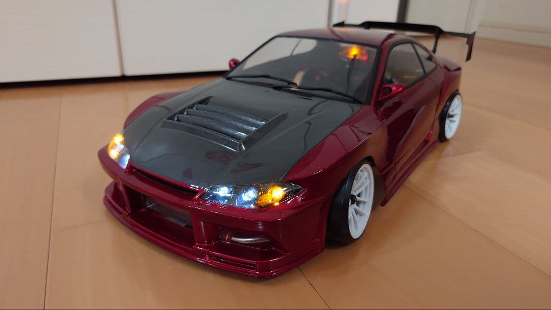 風間オートS15シルビアボディのみスーパーマリオ