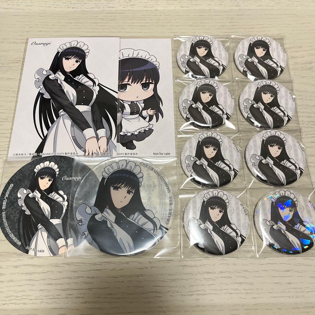 サカモトデイズ　オシアド　大佛　レア　缶バッジ