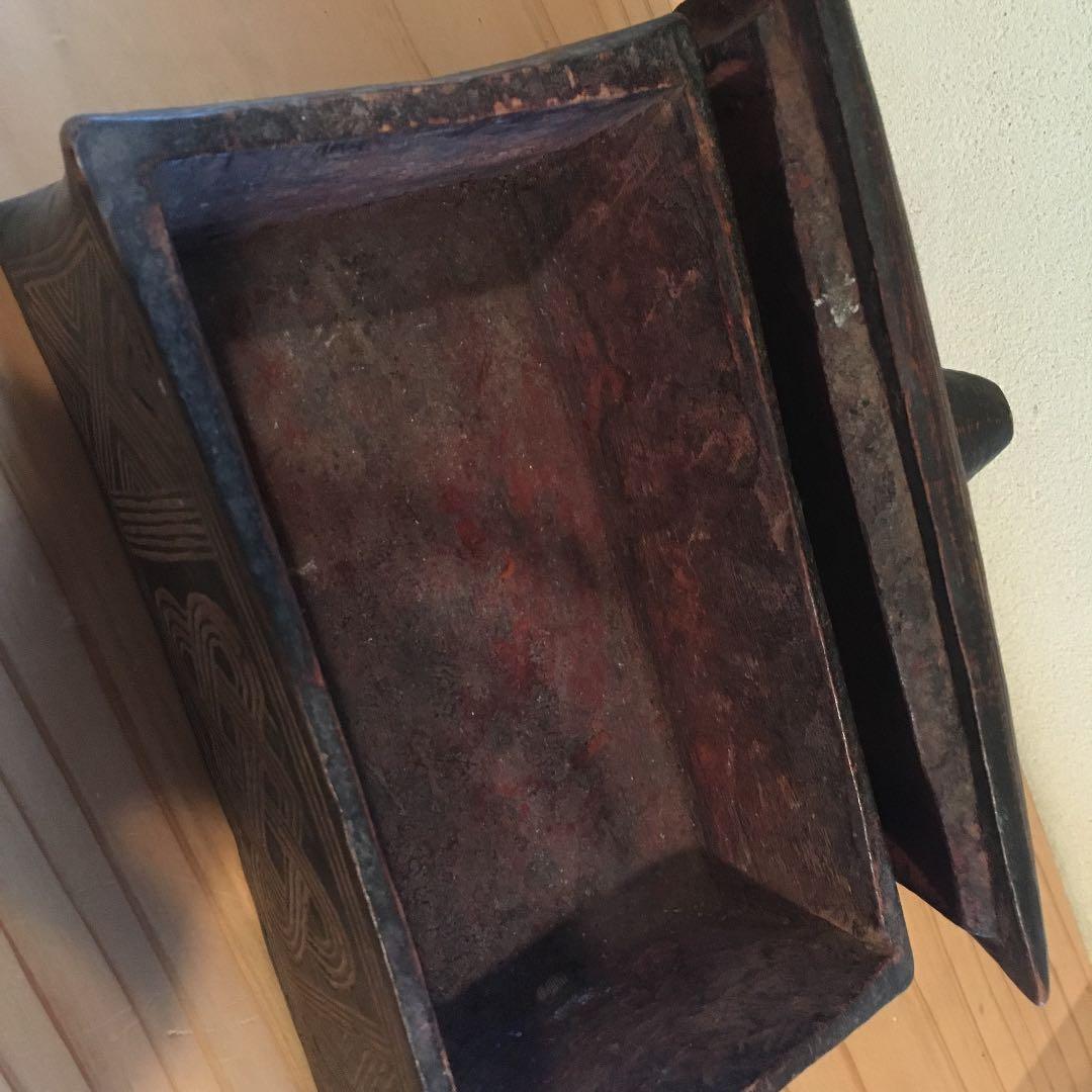 骨董品   アンティーク  小物入れ   雑貨  置物 小道具  木彫り  木箱