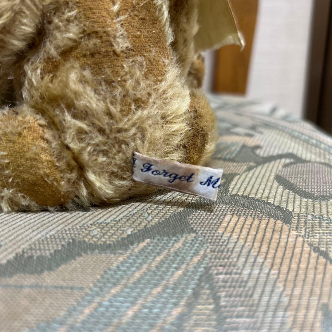 フォーゲットミーノットベア　リズさん アーティストベア　テディベア作家