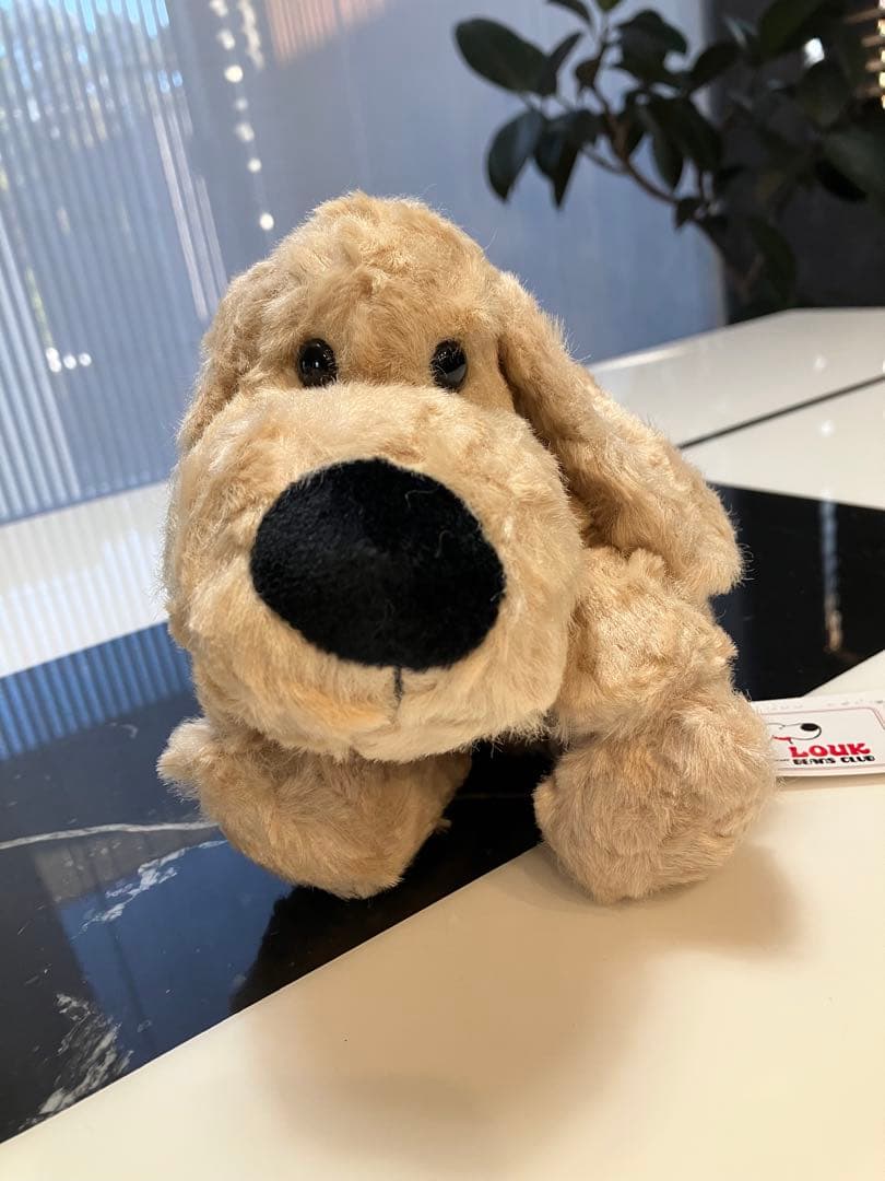 ★保留中★【新品未使用・ラスト１匹・日本製】子犬のるーくMサイズ　モカ