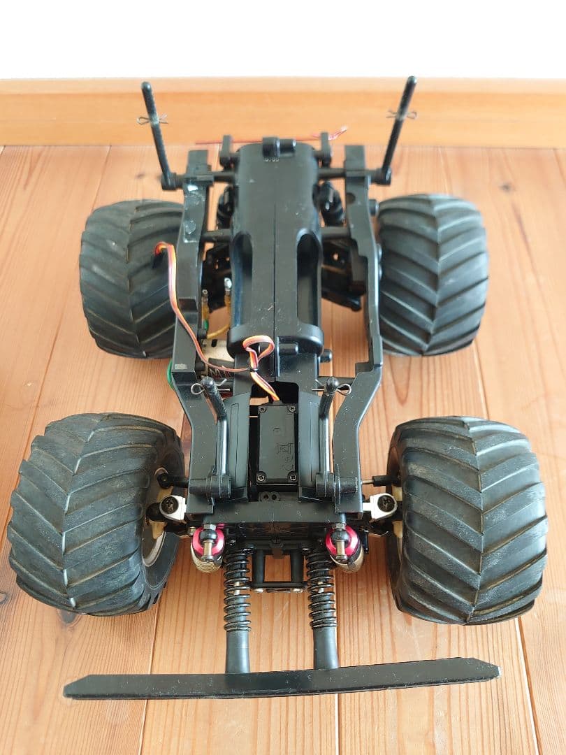 タミヤ　ワイルドウイリー　ボディ　シャーシ　サーボ　モーター　セット　ラジコン