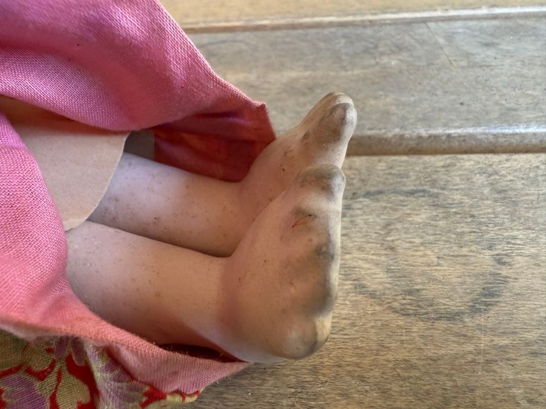 【O-2055】日本人形 市松人形 女の子 昭和レトロ 呪物