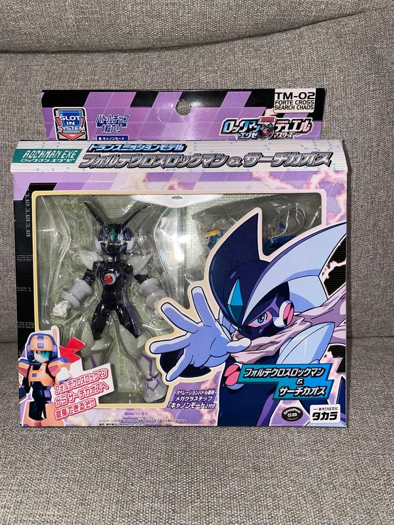 ジャンク　 ロックマンエグゼ フォルテクロスロックマン&サーチカオス