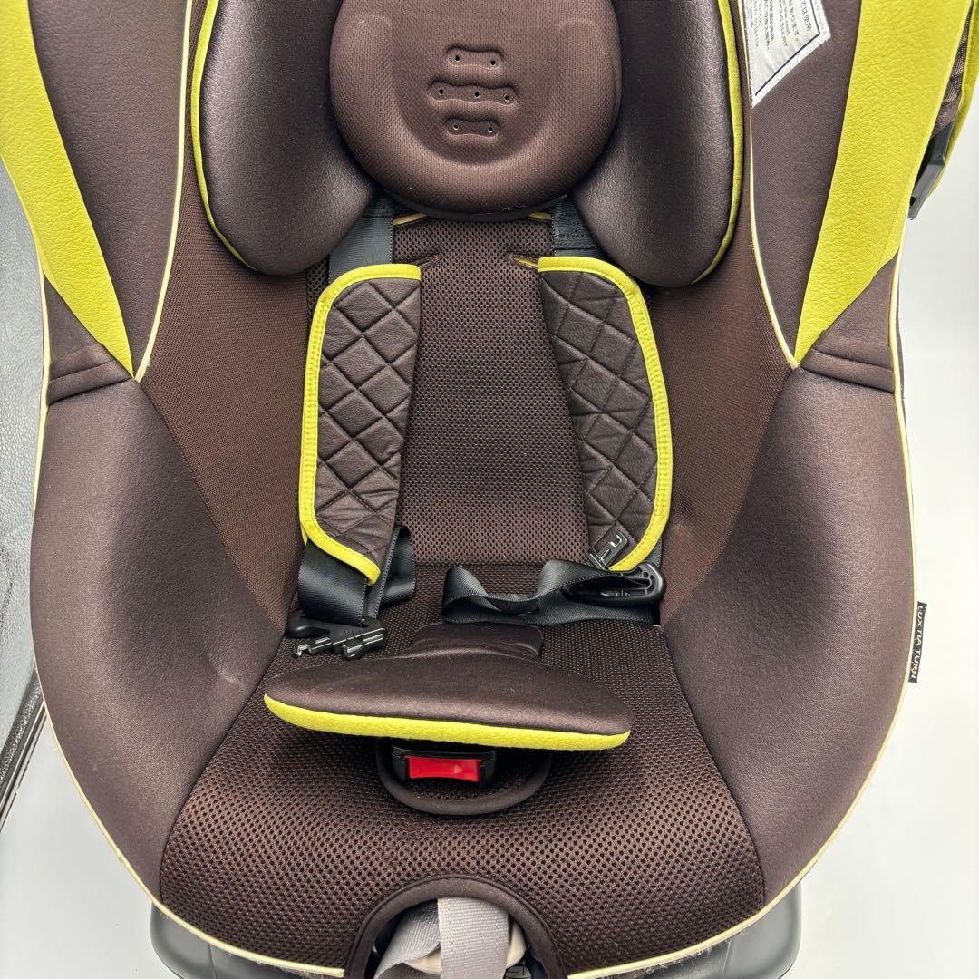 極美品　combi ラクティアターン エッグショックTB チャイルドシート