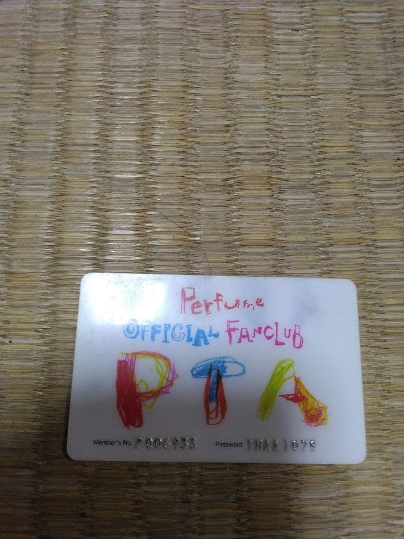 Perfume PTA　会員証