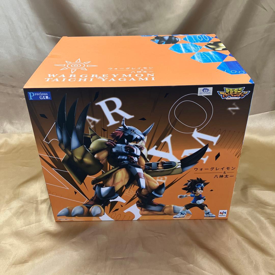 匿名　メガハウスG.E.M デジモンアドベンチャー ウォーグレイモン　八神太一
