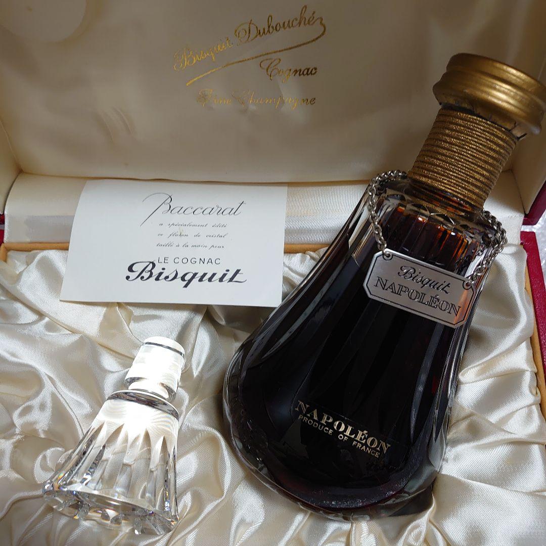 ビスキーナポレオン【未開封】バカラボトル 700ml　箱・替え栓付き