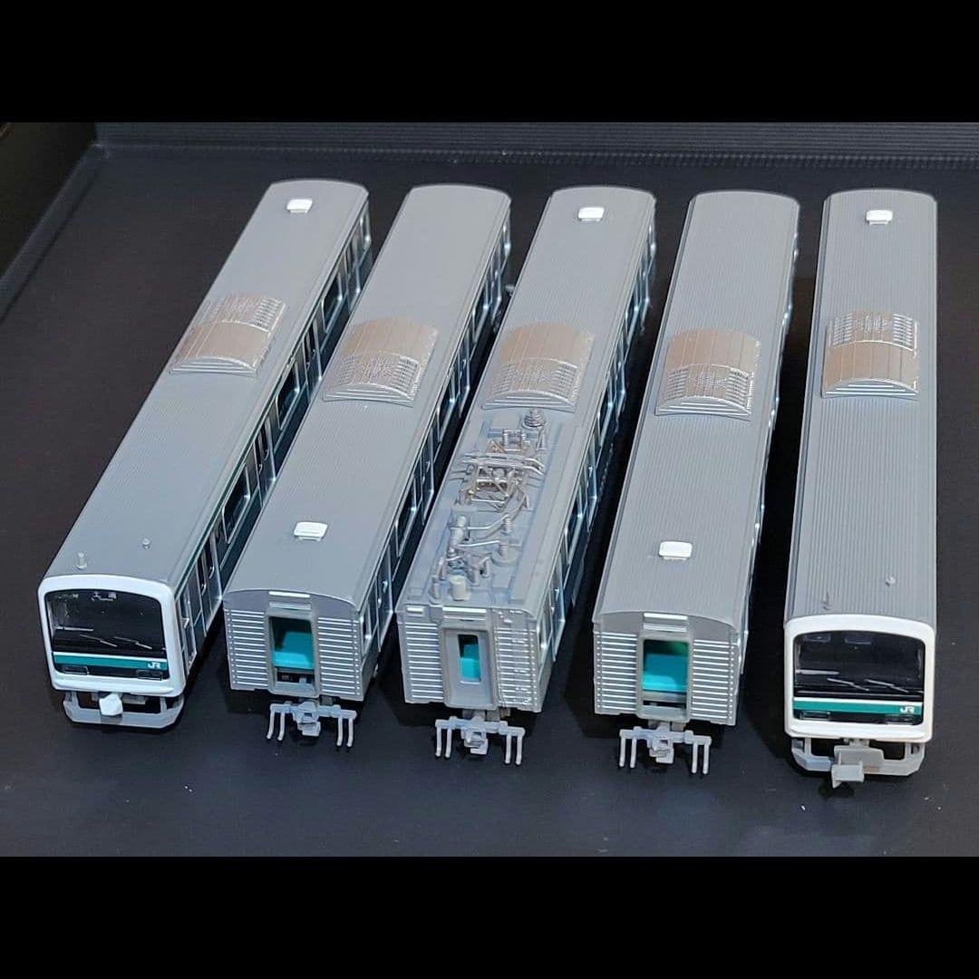 マイクロエース A3897 E501系付属編成 床下グレー