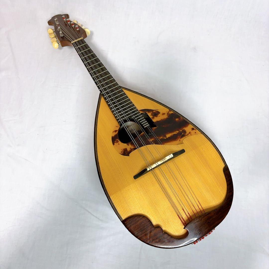 【美品】落合忠男 手工 マンドリン Ｍ４ 1991年 ハードケース付